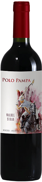 Вино Polo Pampa Malbec-Syrah Mendoza Los Haroldos, 0.75 л