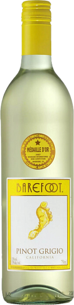 Вино Barefoot Pinot Grigio, 0.75 л