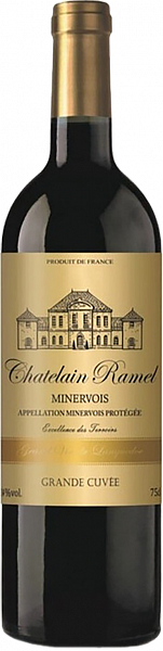 Chatelain Ramel Minervois AOP Domaine du Pere Guillot, 0.75 л