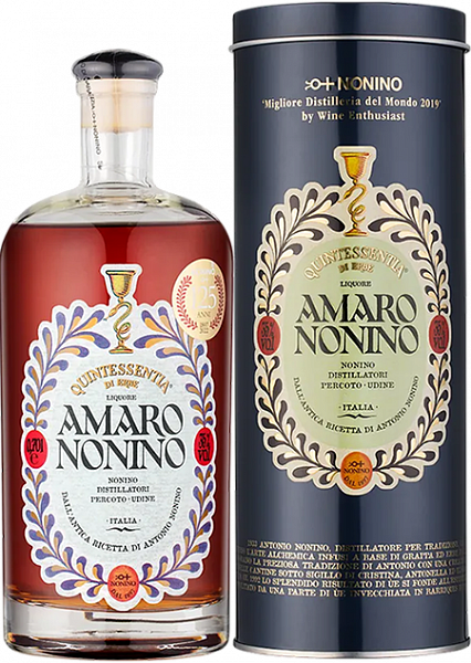 Quintessentia Amaro Nonino ( tube box), 0.7 л