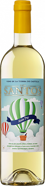 Вино Los Santos Airen Dry Bodegas del Saz, 0.75 л