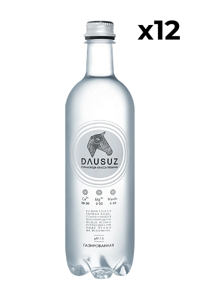 Вода Dausuz Sparkling Water, 0.5 л в Тюмени