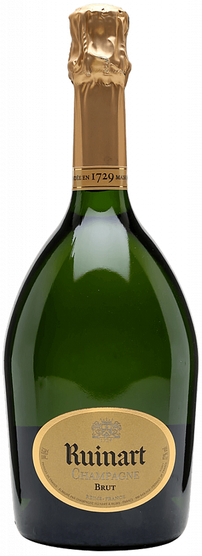 Игристое вино и шампанское Р де Рюинар Брют Шампань АОС 0.75л