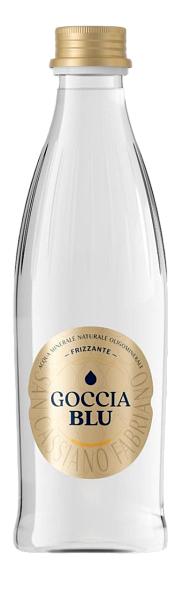 Вода Goccia Blu San Cassiano Fabriano Sparkling Water, 0.25 л