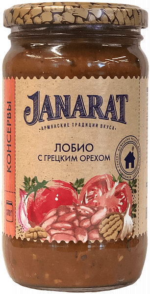 Lobio with walnut Janarat