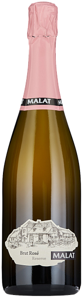 Игристое вино Malat Brut Rose Nature Reserve, 0.75 л