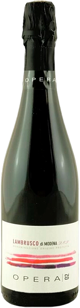 Игристое вино Opera 02 Amabile Lambrusco di Modena DOP Ca' Montanari, 0.75 л