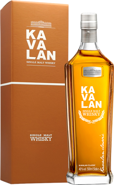 Виски Kavalan Single Malt Whisky (gift box), 0.5 л