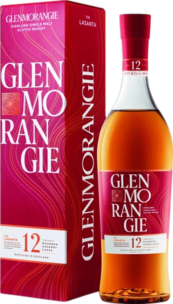 Виски Glenmorangie Lasanta 12 y.o. single malt scotch whisky (gift box), 0.7 л в Ростове-на-Дону