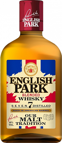 English Park Blended Whisky, 0.2 л