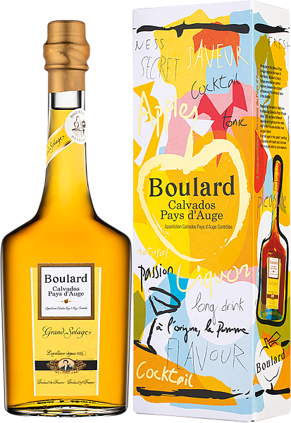 Кальвадос Boulard Grand Solage Pays d'Auge AOC (gift box), 0.5 л в Тюмени