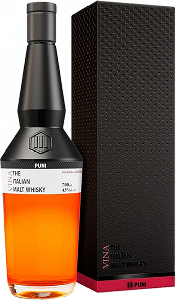 Виски Puni Vina Single Malt Italian Whisky (gift box), 0.7 л