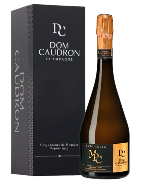 Шампанское Dom Caudron Sublimite MPC Extra Brut Champagne AOC (gift box), 0.75 л