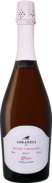 Игристое вино Askaneli Rose Brut, 0.75 л в Краснодаре