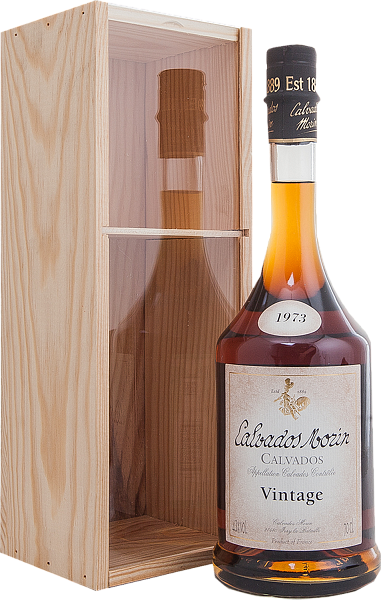 Кальвадос Calvados Morin Millesime 1973 Calvados AOC (gift box), 0.7 л в Санкт-Петербурге