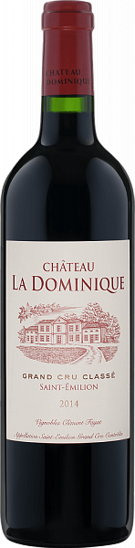 Вино Chateau la Dominique Saint-Emilion Grand Cru AOC, 0.75 л