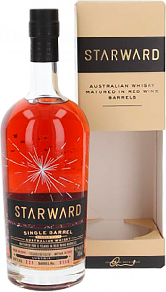 Виски Starward Single Barrel The Netherlands Edition Single Malt Australian Whiskey (gift box), 0.7 л