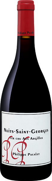 Вино Aux Argillas Nuits-Saint-Georges 1er Cru AOC Philippe Pacalet, 0.75 л