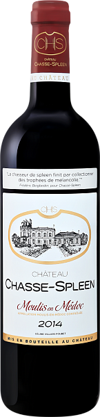 Вино Chateau Chasse-Spleen Moulis-en-Medoc AOС, 0.75 л
