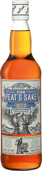 For Peat's Sake Blended Scotch Whisky , 0.7 л