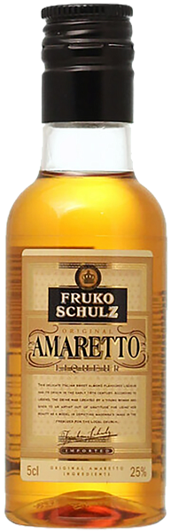 Ликёр Fruko Schulz Amaretto, 0.05 л
