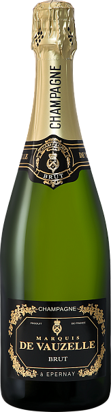 Шампанское Marquis de Vauzelle Brut Champagne AOC Maison Burtin, 0.75 л в Калининграде