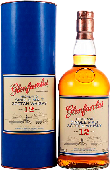 Виски Glenfarclas Highland Single Malt Scotch Whisky 12 y.o. (gift box), 0.7 л в Нижнем Новгороде