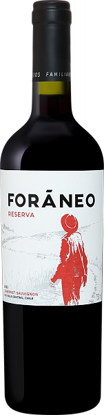 Чилийское вино Foraneo Reserva Cabernet Sauvignon Central Valley DO Vina Bouchon, 0.75 л