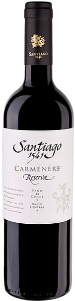 Вино Santiago 1541 Carmenere Reserva Undurraga, 0.75 л