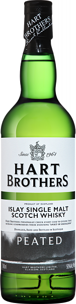 Hart Brothers Peated Islay Single Malt Scotch Whisky , 0.7 л