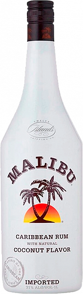 Ликёр Malibu Coconut, 0.75 л