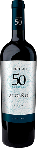 Вино Alceño Syrah Premium 50 Barricas Jumilla DO, 0.75 л