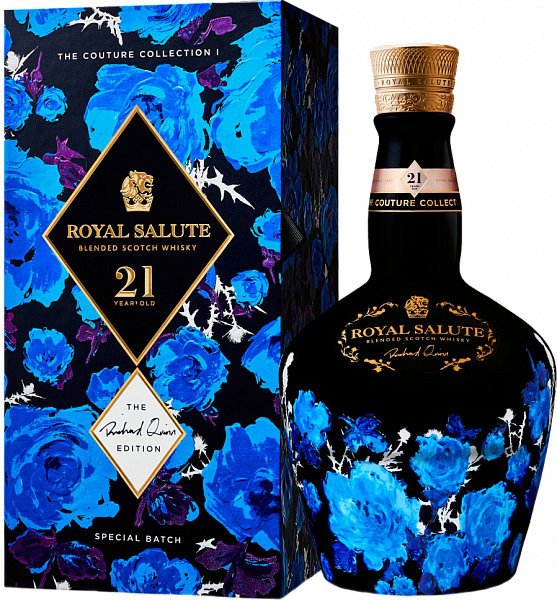 Виски Chivas Regal Royal Salute 21 y.o. Richard Quinn Black Blended Scotch Whisky (gift box) , 0.7 л