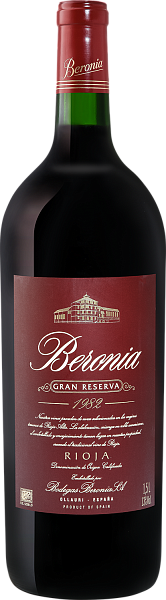 Вино Beronia Gran Reserva 1982 Rioja DOCa Bodegas Beronia, 1 л