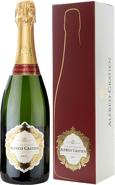Шампанское Alfred Gratien Champagne AOC Brut (gift box), 0.75 л