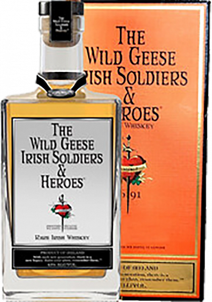 The Wild Geese Irish Soldiers & Heroes Rare Irish Whiskey (gift box), 0.75 л
