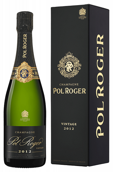 Шампанское Pol Roger Brut Vintage Champagne AOC (gift box), 0.75 л