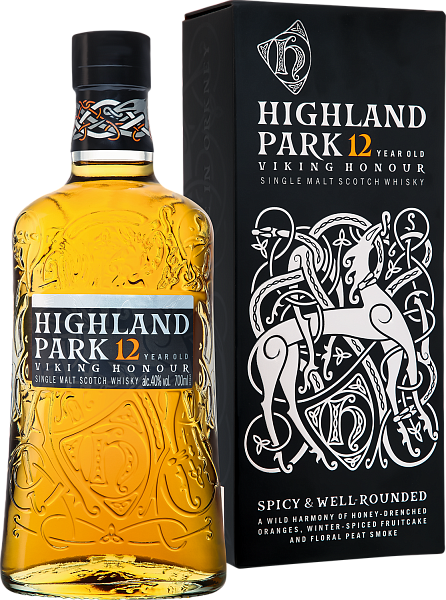 Виски Highland Park Viking Honour Single Malt Scotch Whisky 12 y.o. (gift box), 0.7 л в Краснодаре