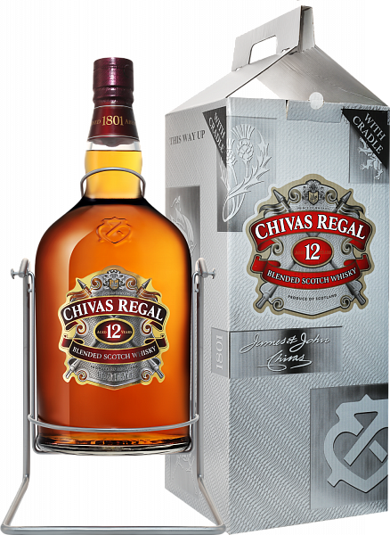 Виски Chivas Regal Blended Scotch Whisky 12 y.o. (gift box), 4.5 л