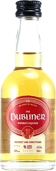Ликёр The Dubliner Whiskey & Honeycomb Liqueur, 0.05 л