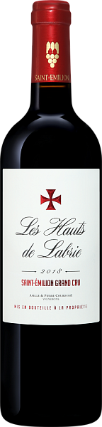 Вино Les Hauts de Labrie Saint-Emilion Grand Cru AOC Chateau Croix de Labrie, 0.75 л