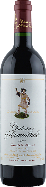 Вино Chateau d‘Armailhac Grand Cru Classe Pauillac AOC, 0.75 л