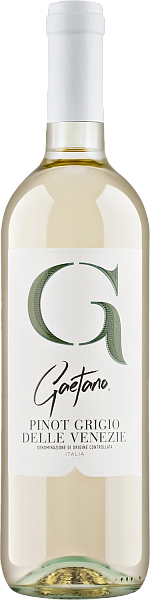 Вино Gaetano Pinot Grigio delle Venezie DOC, 0.75 л