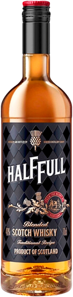 Виски HalfFull Blended Scotch Whisky, 0.7 л