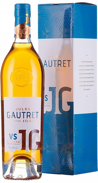 Коньяк Jules Gautret Cognac VS (gift box), 0.7 л