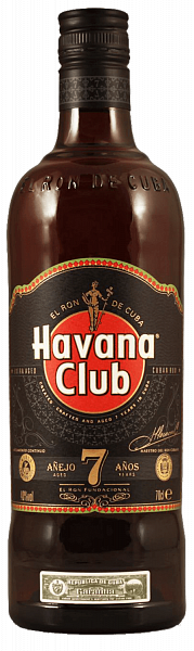 Ром Rum Havana Club Anejo 7 y.o., 0.7 л
