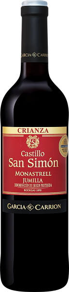 Вино Castillo San Simon Monastrell Crianza Jumilla DO Garcia Carrion, 0.75 л в Краснодаре