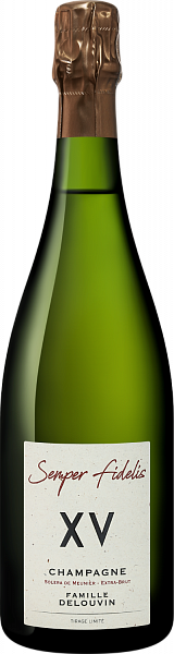 Шампанское Semper Fidelis XV Solera de Meunier Extra Brut Champagne AOC Famille Delouvin, 0.75 л