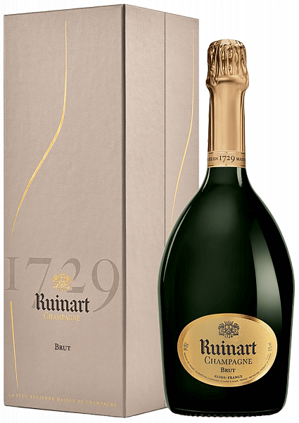 Шампанское R de Ruinart Brut Champagne AOC (gift box), 0.75 л