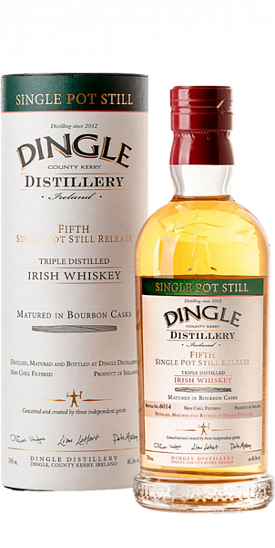 Виски Dingle Fifth Release Single Pot Still Irish Whisky (gift box), 0.7 л